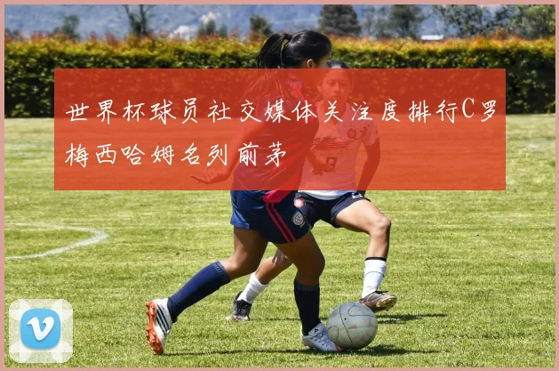 世界杯球员社交媒体关注度排行C罗梅西哈姆名列前茅